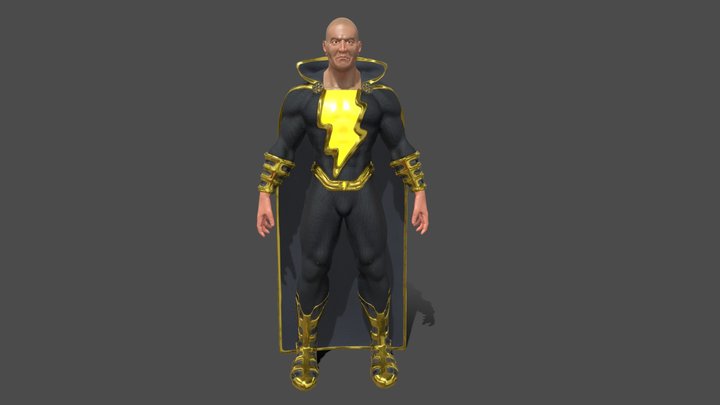 Black Adam 3D Model