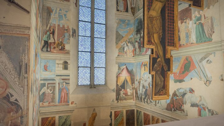 Piero della Francesca, Legend of the True Cross 3D Model