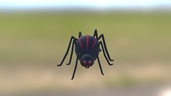 Spider 3D Model