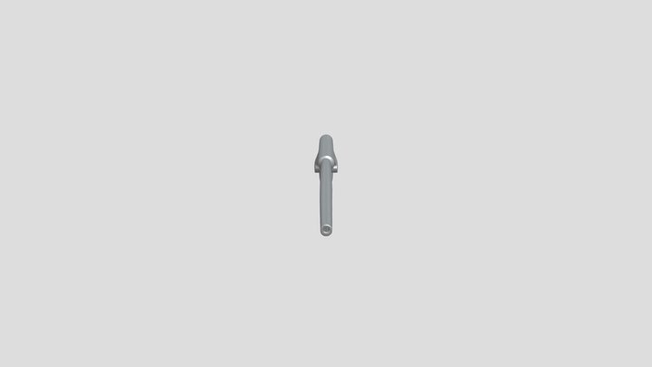 homemade PVC pipe rifle 3D Model