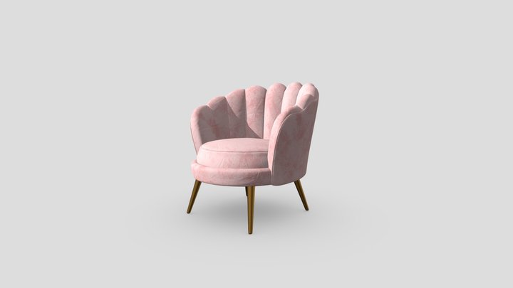 Mercer41 Cutshaw Chair 3D Model