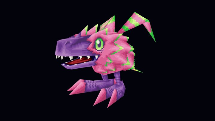 Pommemon 3D Model