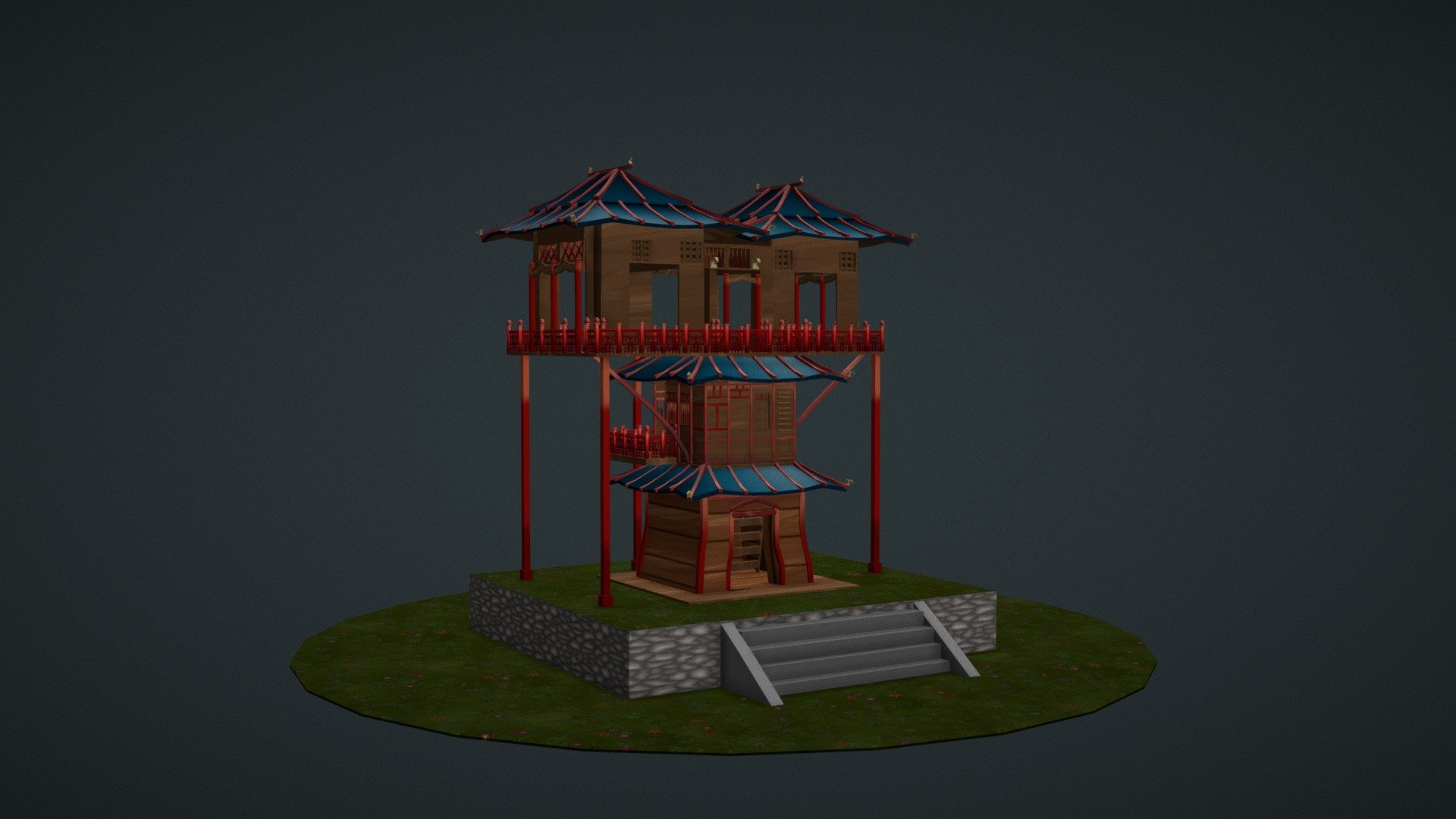 Pagoda Japanese Temple