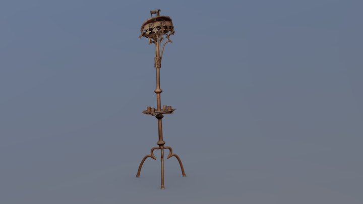 Canelobre 3D Model