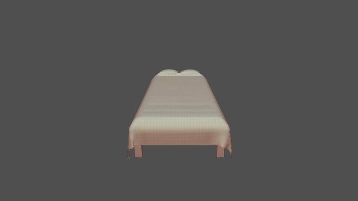bed 3D Model