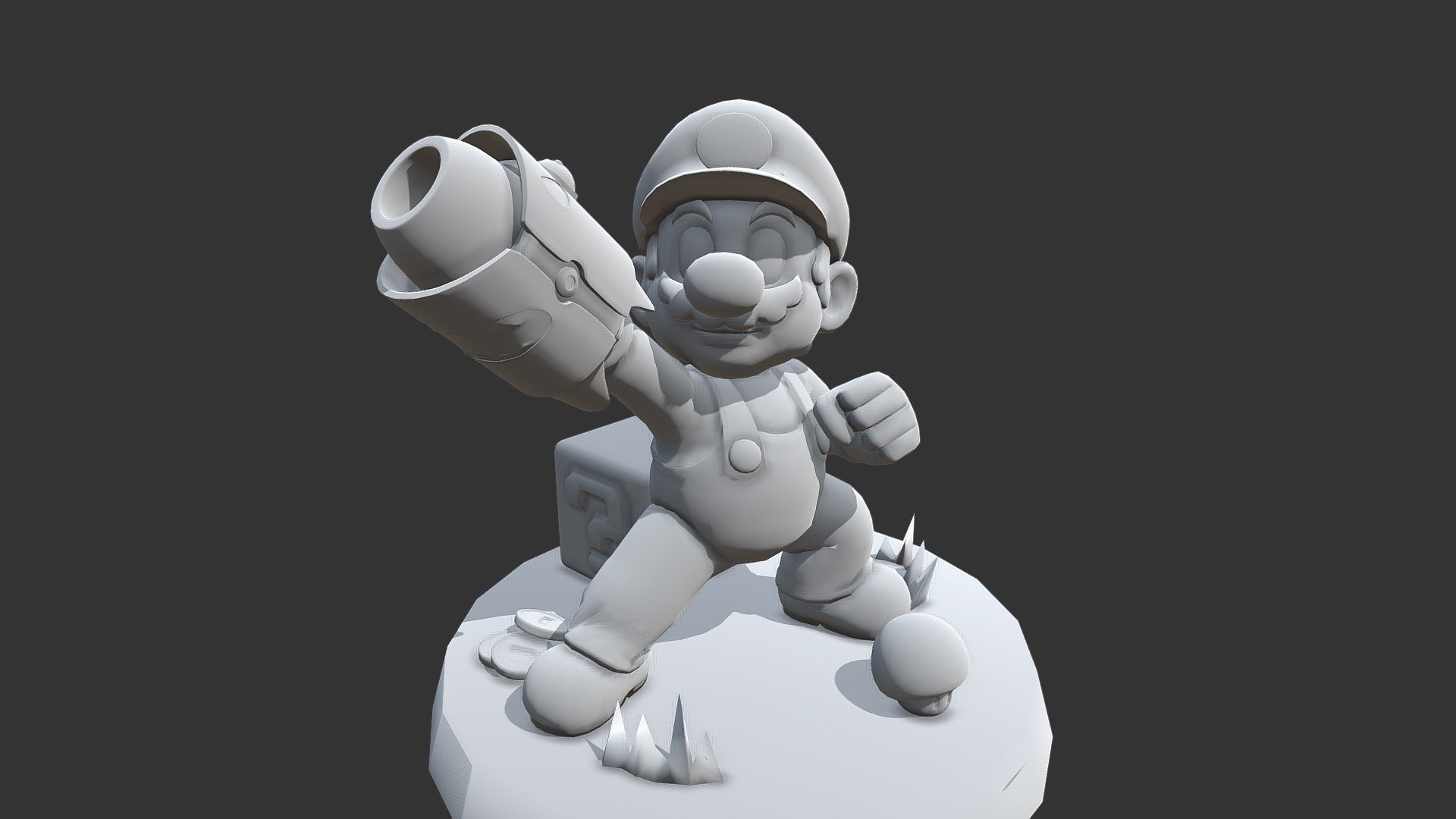 Mario + Rabbids Kingdom Battle's Mario - 3D model by Tonguebiter ...