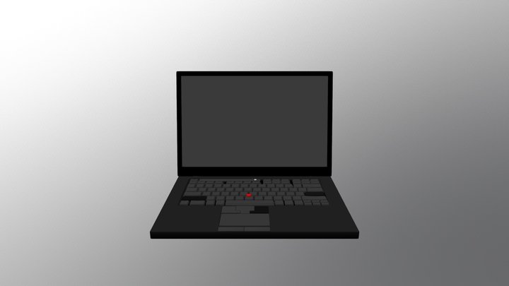 Workpad Laptop 3D Model
