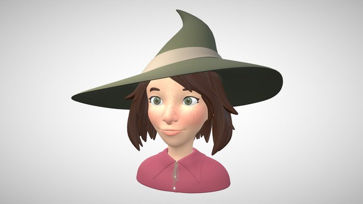 Lena Hughes 3D Model