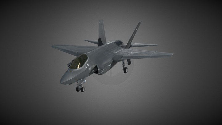 F-35C Lightning II 3D Model