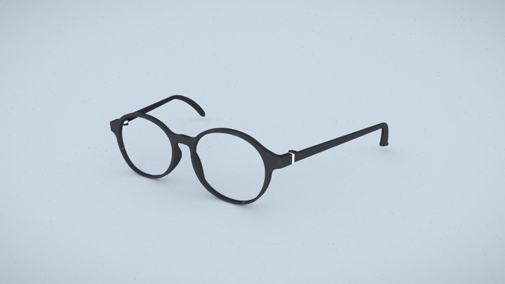 Glasses CASTA CST 1111 BK 3D Model