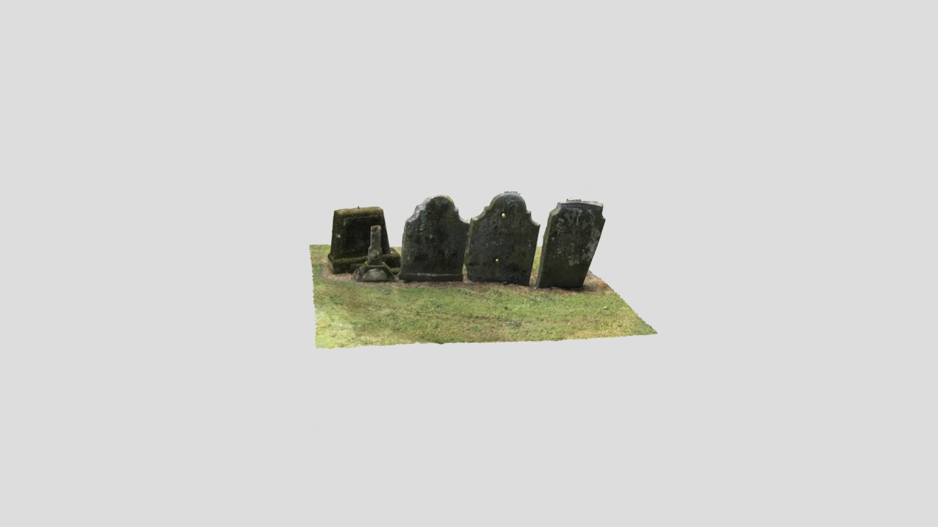 Ferns Cemetery Grave Markers 1