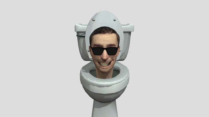 Skibiti Sunglasses 3D Model