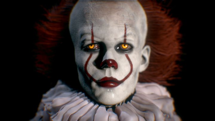 Pennywise,The Dancing Clown (2017) 3D Model