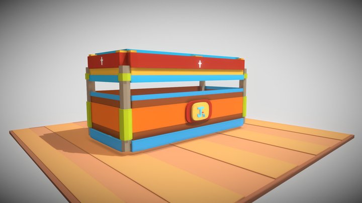 J-N Malle de Pièce d'Or; Aligato kozahimasse 3D Model