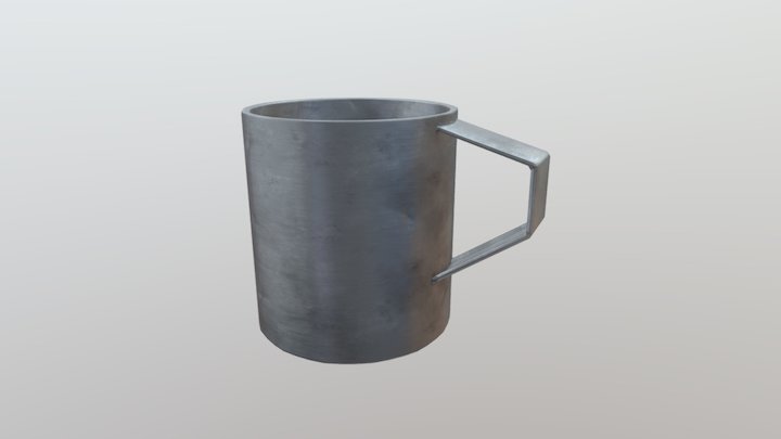 Metal Mug 3D Model