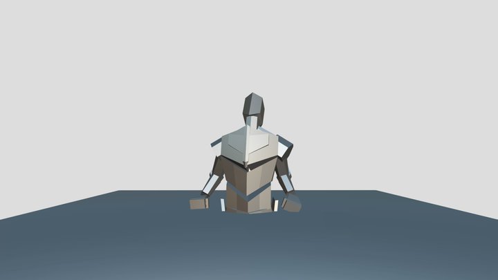 Angel Death Animation 3D Model