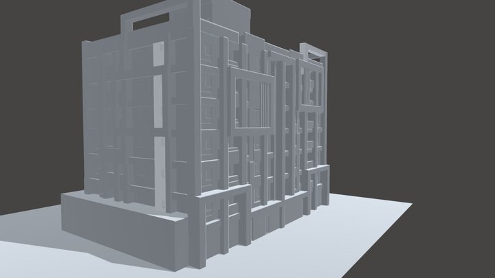 2020-08-30_7F Building 3D Model