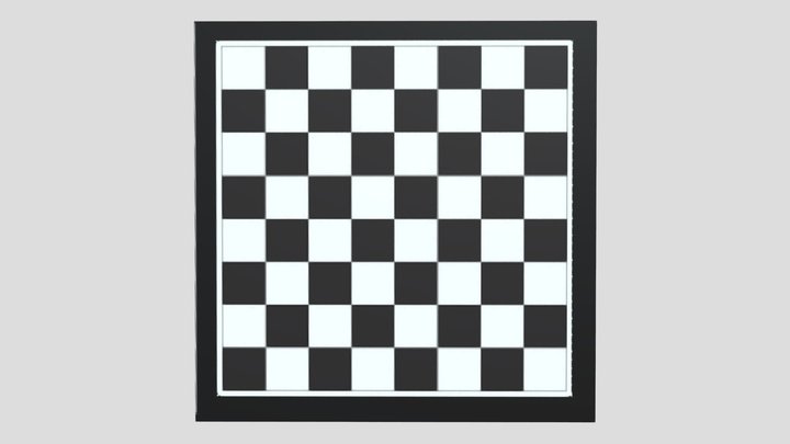 Chess board – Modello 3D gratuito STL