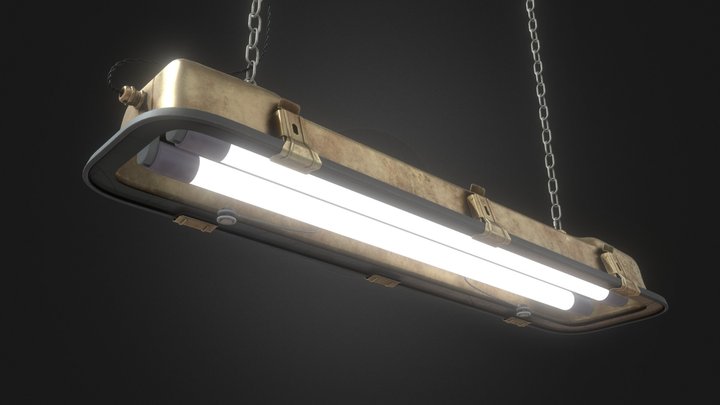 Punk Lamp 3D Model