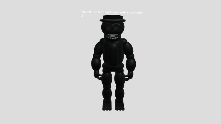Shadow Lockjaw 3D Model
