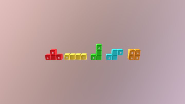 Tetris 3D Model
