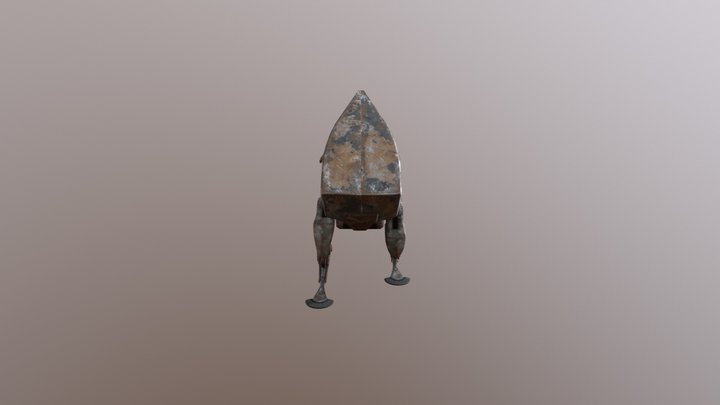 Robot Dino Idle 3D Model