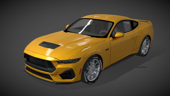 Ford Mustang 3D Model