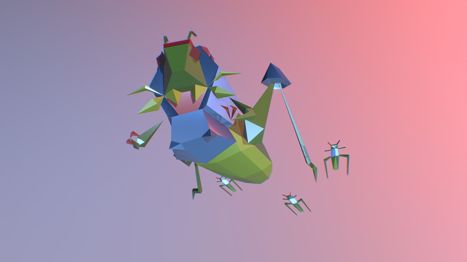 Locust@idle - 3D model by franikotian [1b206c0] - Sketchfab