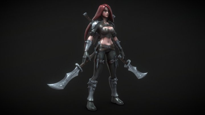 Katarina - League Of Legends 3D Model