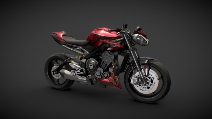 Street Triple 3D Model