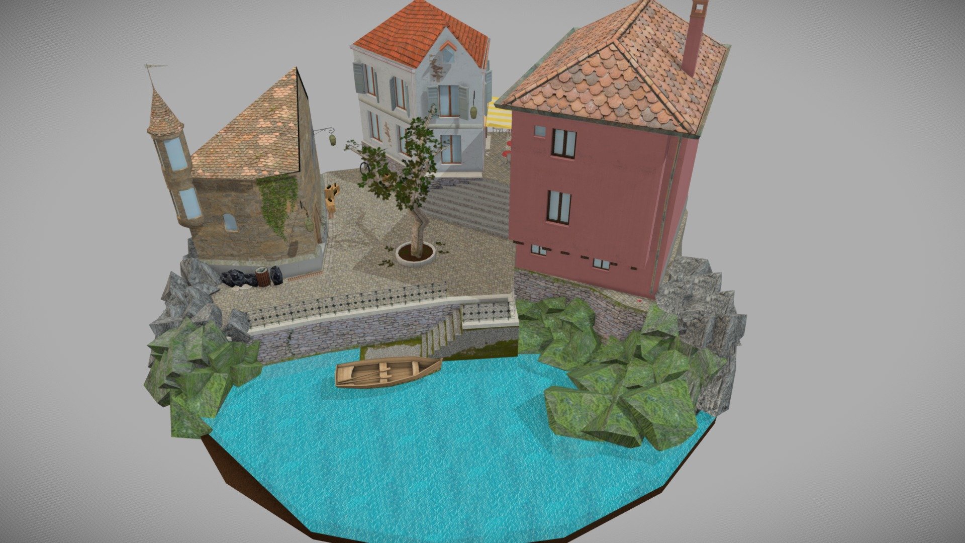 1DAE11 MauroVanHoutte Annecy Cityscene