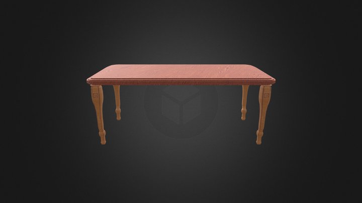 Fancy Table 3D Model