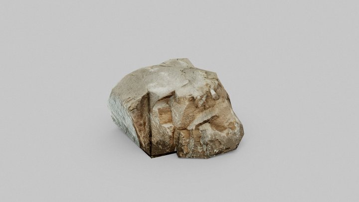 Just lowpoly rock – Modello 3D gratuito STL