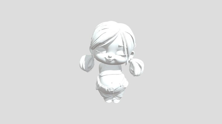 Girl 3D Model