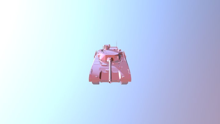 Armata T14 Fixed 3D Model