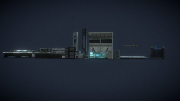 Camerabase 79 Model Pack Part 1 3D Model