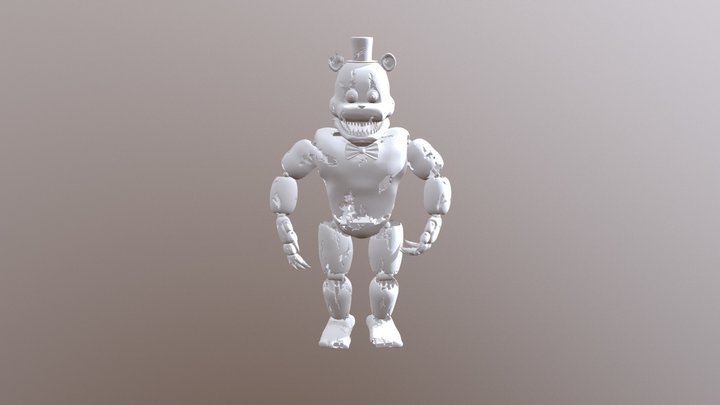 Nightmare Freddy 3D Model
