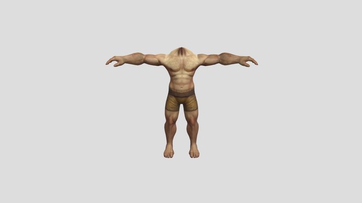 Human_male_unity 3D Model