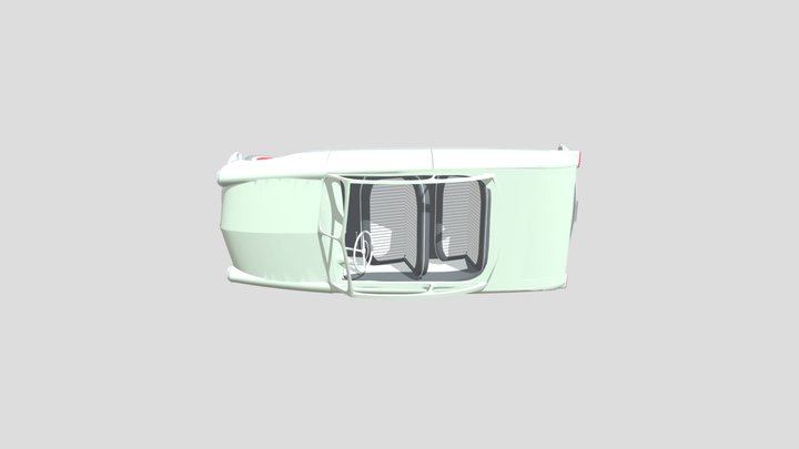 1950 Ford 3D Model