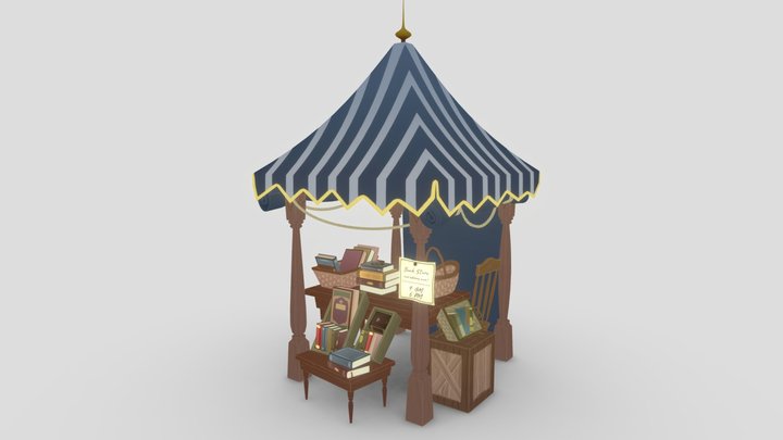 Bookstore 3D Model