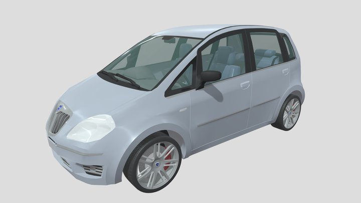 Lancia Musa 2012 3D Model
