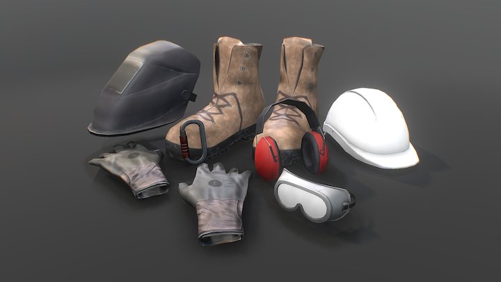 Personal Protection Equipment 3D Model