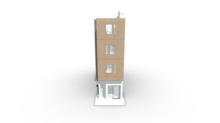 4F OFFICE 3D Model