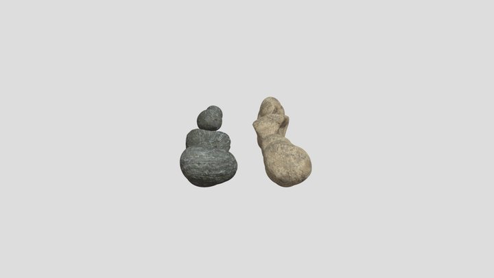 Rock Pack (Small Version) 3D Model