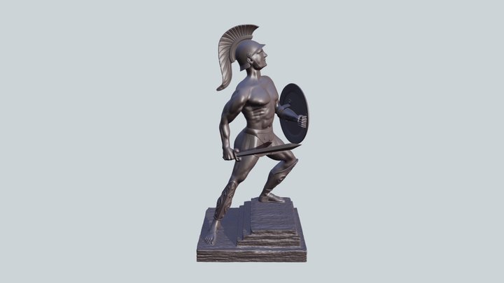 Tommy Trojan 3D Model