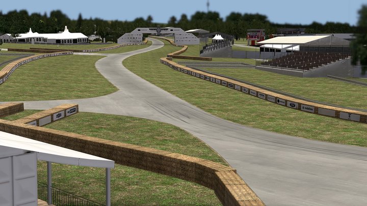 Goodwood Festival of Speed Hillclimb 2017 layout – Modello 3D gratuito STL