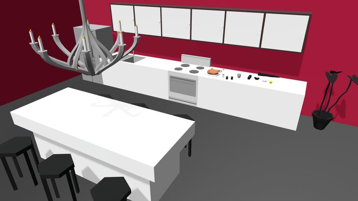 Kitchen 3D Model