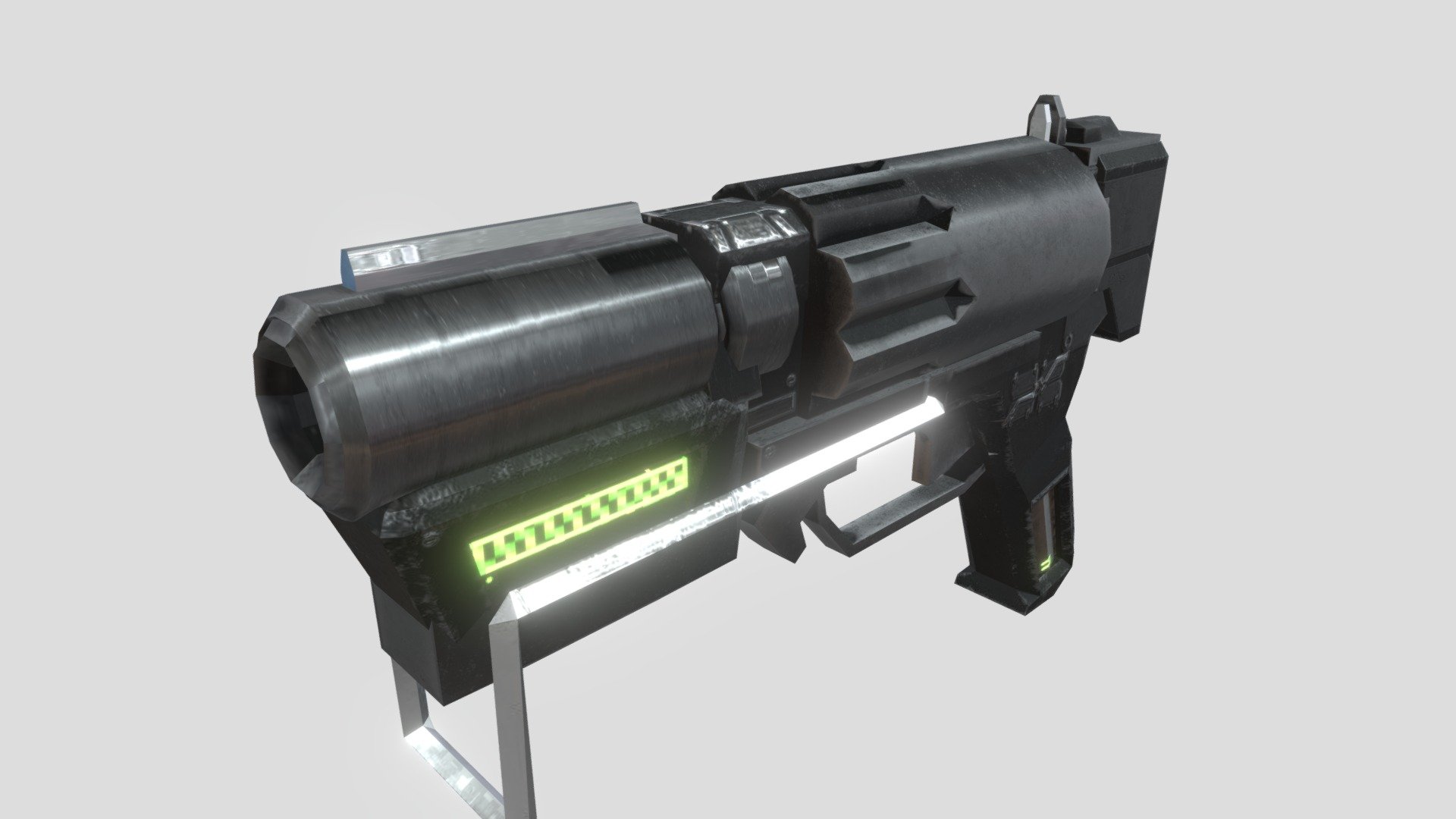 Sarren Gun - 3D model by zomboid [1b2d90b] - Sketchfab