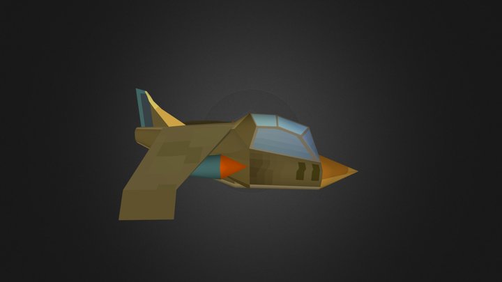 Military Jet 3D Model