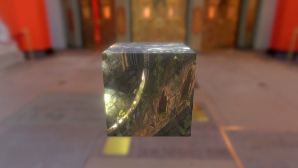 Cube — Sketchfab embed 3D viewer